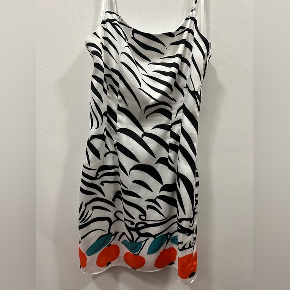 STAUD Lemon printed mini dress - Picture 3 of 8